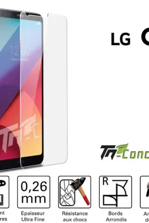 Nouvelle Collection LG G6 - Vitre de Protection Standard Premium - TM-Concept® - Verre trempé