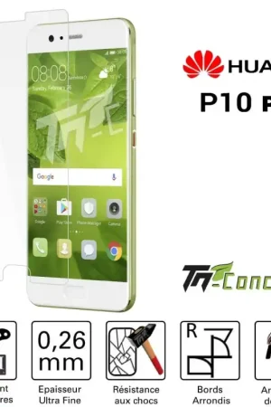 Huawei P10 Plus - Vitre de Protection Standard Premium - TM-Concept® - Verre trempé Offre Limitée