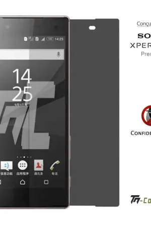 Marque Sony Xperia Z5 Premium - Verre trempé Anti-Espions - TM-Concept® Privacy