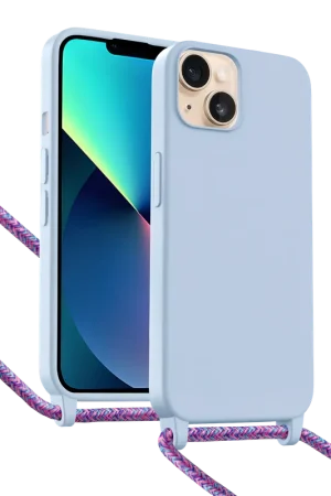 Livraison Gratuite ShieldCase Coque iPhone 13 avec cordon pour téléphone (violet)