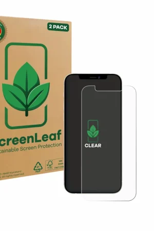 Livraison Express 2 Pièces ScreenLeaf Clear Protection d'écran durable pour Apple iPhone 12 Pro