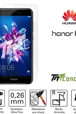 Huawei Honor 8 Lite - Vitre de Protection Standard Premium - TM-Concept® - Verre trempé Affaire À Saisir