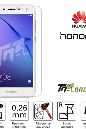 Bon Plan Huawei Honor 6A - Vitre de Protection Standard Premium - TM-Concept® - Verre trempé
