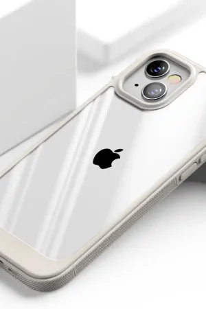 Commander Maintenant ShieldCase Coque iPhone 13 Mini TPU avec bordure (beige/transparent)