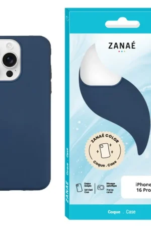 Usine Directe Coque Zanae Color Marine pour iPhone 16 Pro