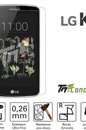 Expédié Aujourd’hui LG K5 - Vitre de Protection Standard Premium - TM-Concept® - Verre trempé
