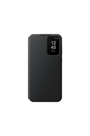 Meilleur Prix Folio Samsung Galaxy A55 5G S View Cover avec fenêtre transparente Noir