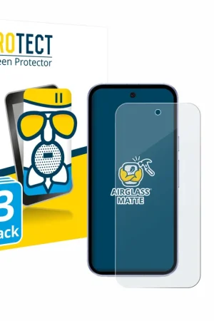 Pas Cher 3 Pièces BROTECT AirGlass Matte Protection d'écran en verre mat pour Google Pixel 9a