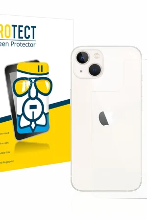 Top Vente BROTECT AirGlass Protection d'écran en verre pour Apple iPhone 13 (Arrière)