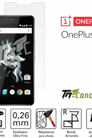 OnePlus X - Vitre de Protection Standard Premium - TM-Concept® - Verre trempé Authentique
