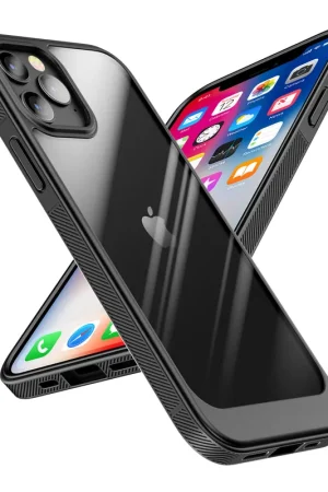 Nouvelle Collection ShieldCase Coque iPhone 13 Pro avec bordure en TPU (noir/transparent)