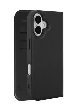 Super Prix Etui Folio iPhone 17 MagSafe noir Tiger Case Lite