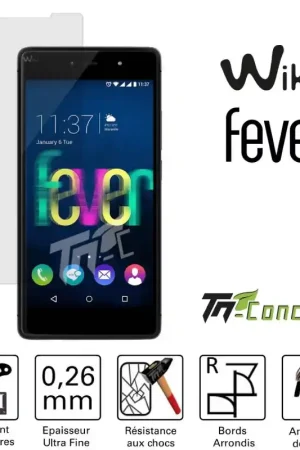 Wiko Fever - Vitre de Protection Standard Premium - TM-Concept® - Verre trempé Affaire À Saisir