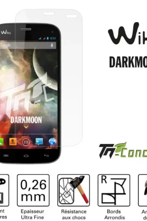 Wiko Darkmoon- Vitre de Protection Standard Premium - TM-Concept® - Verre trempé Quantité Limitée