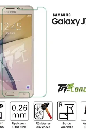 Meilleur Prix Samsung Galaxy J7 Prime - Vitre de Protection Standard Premium - TM-Concept® - Verre trempé