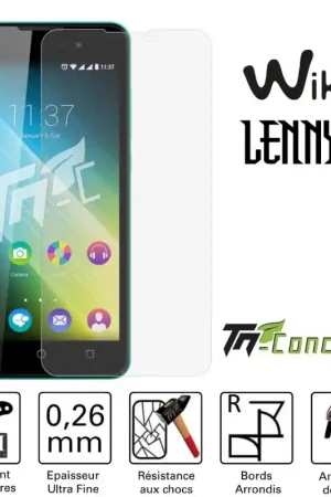 Wiko Lenny 2 - Vitre de Protection en verre trempé Standard Premium - TM-Concept® Acheter En Ligne