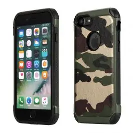 Vente Directe Coque Renforcée NX Case iPhone X / XS Camouflage (Vert)