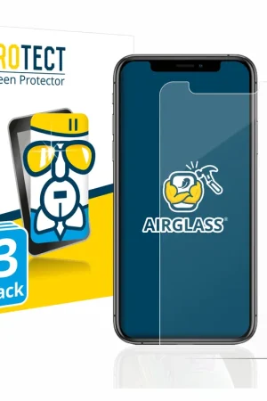 3 Pièces BROTECT AirGlass Protection d'écran en verre pour Apple iPhone Xs Commande En Gros