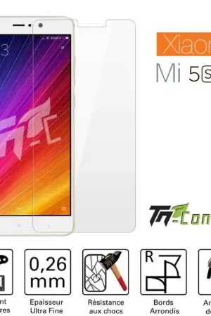 Xiaomi Mi 5S Plus - Vitre de Protection en verre trempé Standard Premium - TM-Concept® Affaire À Saisir