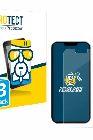 3 Pièces BROTECT AirGlass Protection d'écran en verre pour Apple iPhone 13 Pro Max Promotion Saisonnière