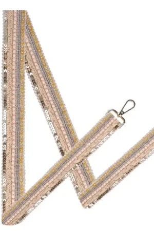 Lanyard perlé Brillant - Cordon pour téléphone et sac Solde