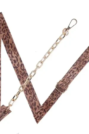 Lanyard avec chaîne Animal Print - Cordon pour téléphone et sac Prix Promo
