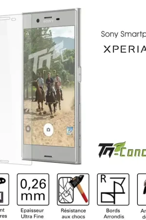 Soldes Sony Xperia XZ - Vitre de Protection en verre trempé Standard Premium - TM-Concept®
