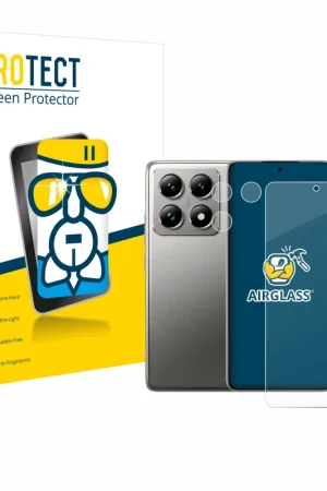 BROTECT AirGlass Protection d'écran en verre pour Xiaomi 14T Pro (Avant+Caméra) Livraison Express