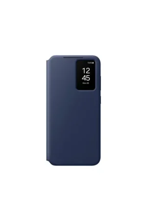 Meilleure Vente Folio Samsung Galaxy S24 FE S View Cover avec fenêtre transparente Bleu