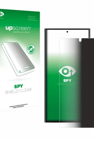 upscreen Spy Shield Clear Premium Film de protection d'écran confidentiel pour Samsung Galaxy S24 Ultra Meilleure Vente