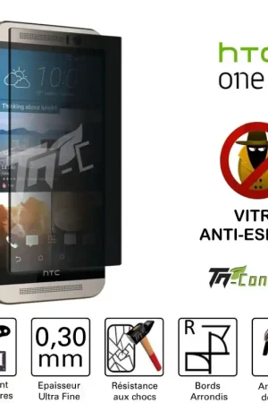 HTC One M9 - Vitre de Protection Anti-Espions - TM-Concept® - Verre trempé Petit Prix