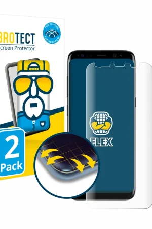 Jusqu’à Épuisement Des Stocks 2 Pièces BROTECT Flex Full-Cover film de protection pour Samsung Galaxy S8