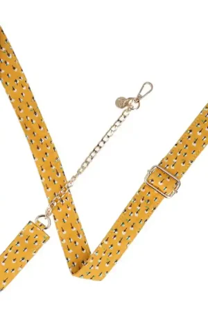 Produit De Marque Lanyard de fleurs avec chaîne - Cordon pour téléphone et sac