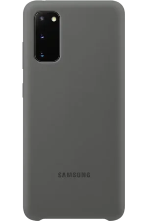 Meilleure Vente Coque Samsung G S20 Silicone Grise Samsung