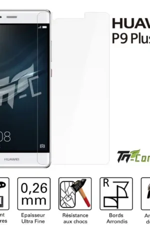 Populaire Huawei P9 Plus - Vitre de Protection Standard Premium - TM-Concept® - Verre trempé