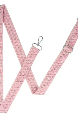 Lanyard tressé en zigzag - Cordon pour téléphone et sac Marque