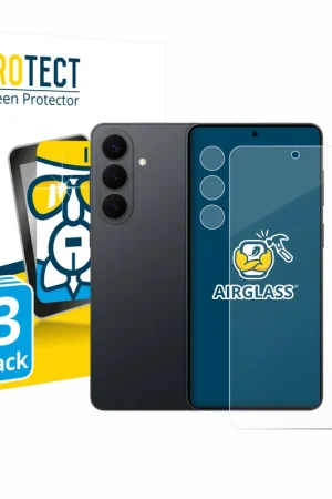 3 Pièces BROTECT AirGlass Protection d'écran en verre pour Samsung Galaxy S26 Plus (Avant+Caméra) Pas Cher