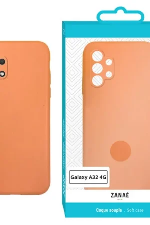 Vente Directe Coque Zanae Color pour Galaxy A32 4G Orange