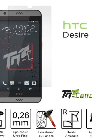 HTC Desire 530 - Vitre de Protection Standard Premium - TM-Concept® - Verre trempé Prix Bas