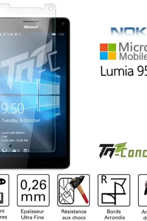 Affaire À Saisir Microsoft Lumia 950 XL - Vitre de Protection Standard Premium - TM-Concept® - Verre trempé