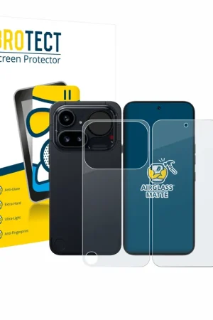 BROTECT AirGlass Matte Protection d'écran en verre mat pour Nothing Phone (4a) Pro (Avant+Arrière) Seulement Aujourd’hui