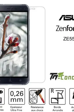 Asus Zenfone 3 ZE552KL - Vitre de Protection Standard Premium - TM-Concept® - Verre trempé Vente Directe