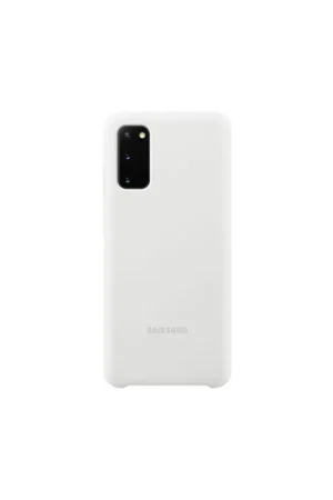 Prix Promo Coque Samsung S20 Silicone blanc