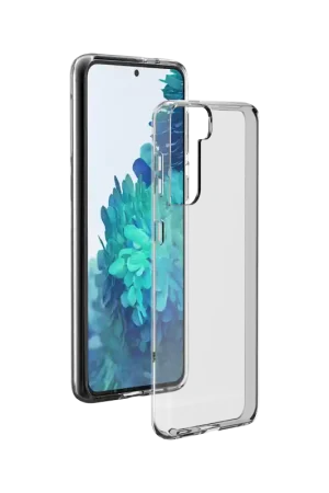 Coque Samsung G S21+ 5G Silisoft souple Transparente Bigben Meilleur Prix