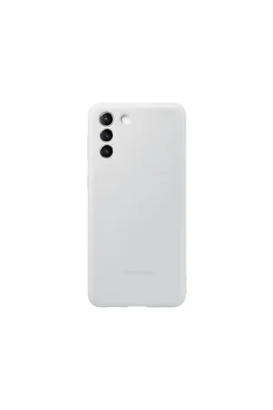 Livraison Gratuite Coque Samsung G S21+ 5G Silicone Gris clair Samsung