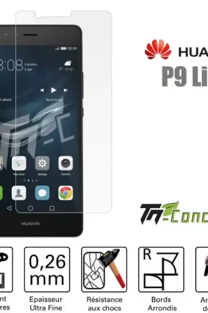 Prix Réduit Huawei P9 Lite - Vitre de Protection Standard Premium - TM-Concept® - Verre trempé