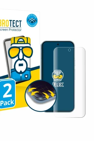 Marque 2 Pièces BROTECT Flex Full-Cover film de protection pour Google Pixel 9 Pro XL