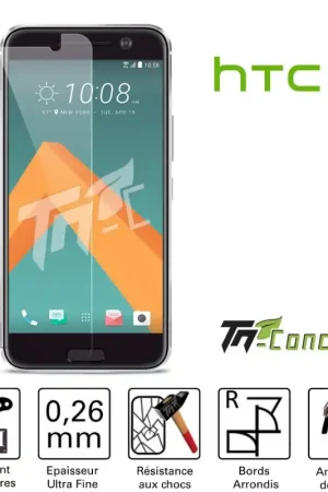 HTC 10 - Vitre de Protection Standard Premium - TM-Concept® - Verre trempé Prix Cassé