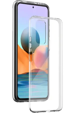 Nouveauté Coque Xiaomi Redmi Note 10 Pro Silisoft souple Transparente Bigben