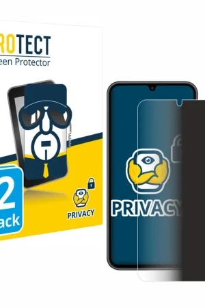 2 Pièces BROTECT Protecteur d'écran Privacy Clear pour Samsung Galaxy A34 5G Réduction